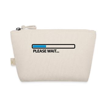 please_wait_2c - Bio-Täschchen - Natur - Vorne