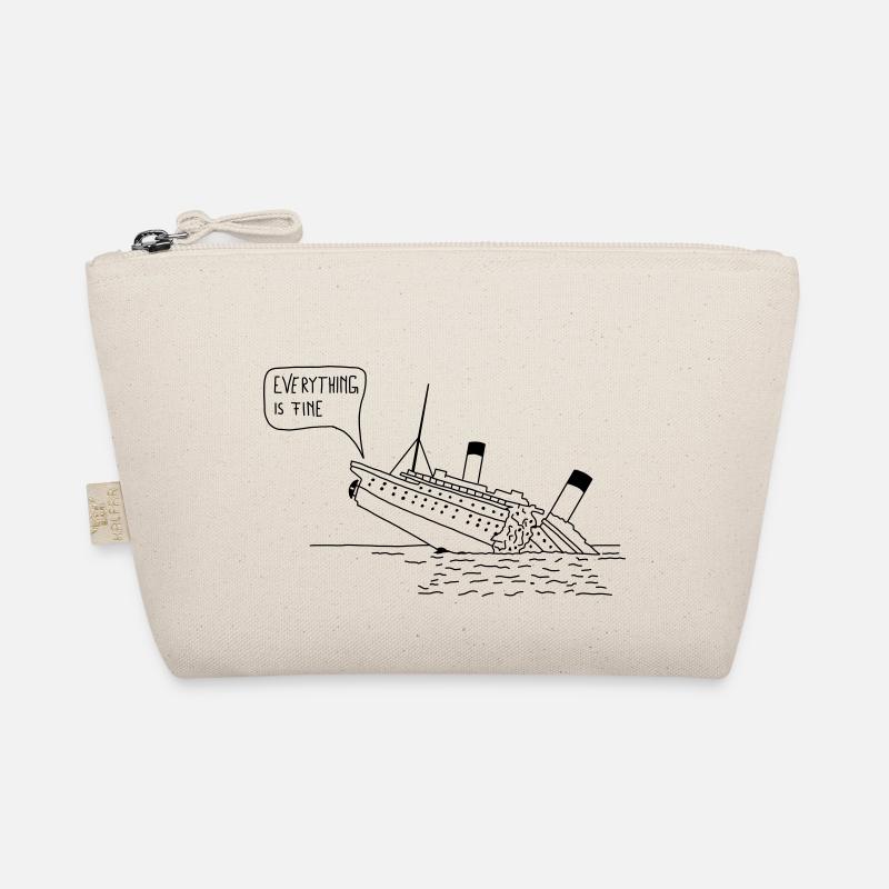 Everything is fine Bio-Täschchen