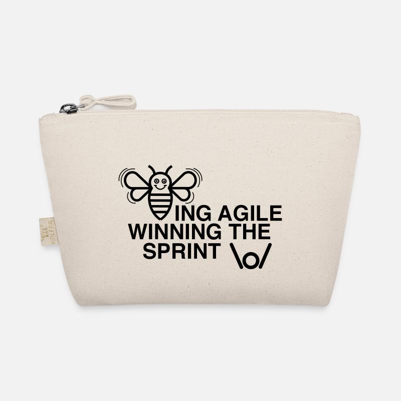 BEING AGILE WINNING THE SPRINT Bio-Täschchen