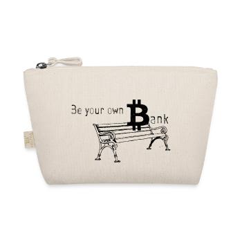Bitcoin Bank - Bio-Täschchen - Natur - Vorne
