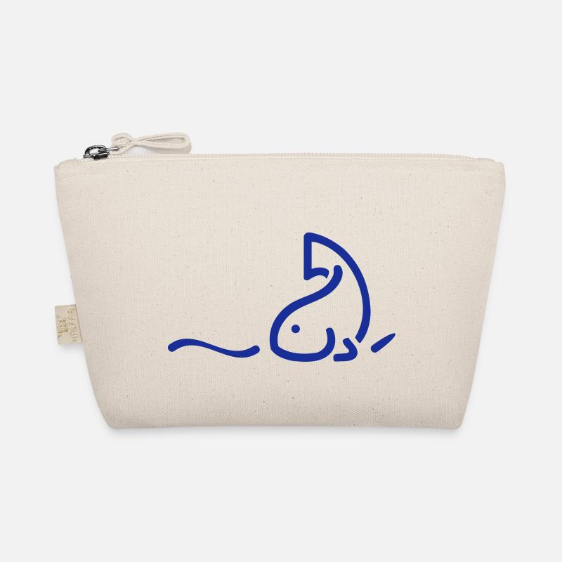 Fisch-Illustration Bio-Täschchen