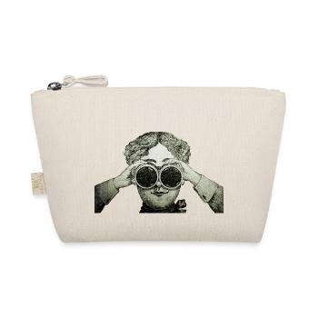 Tom, the man with the binoculars - Organic Pouch - nature - Front