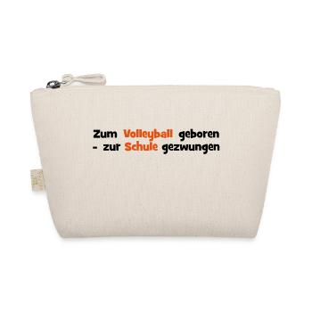 Volleyball - Bio-Täschchen - Natur - Vorne