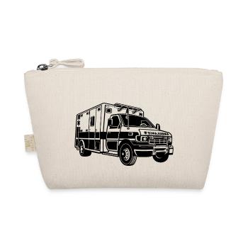 Ambulance / ambulance 01_black - Organic Pouch - nature - Front