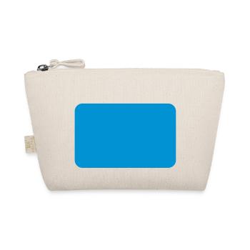 design line rectangle - Organic Pouch - nature - Front