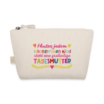 Great childminder - Organic Pouch - nature - Front