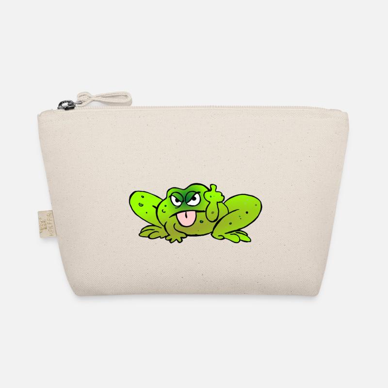 Toad pulls the tongue Organic Pouch
