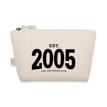 EST. 2005 Two Thousand Five - Bio-Täschchen - Natur - Vorne