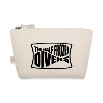 "The Half Frozen Divers" Official Logo(c) - Organic Pouch - nature - Front