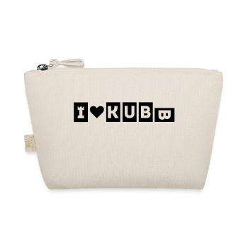 J'AIME KUBB - T-shirt pour KUBB joueur - Trousse biologique - nature - Devant