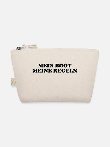 Mein boot meine regeln - Bio-Täschchen - Natur
