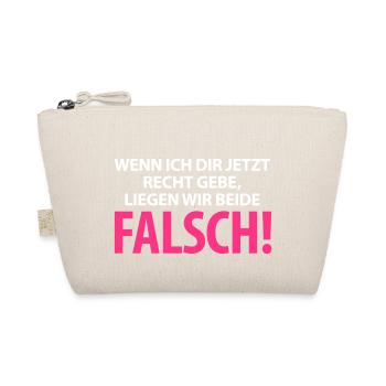 Si je te donne raison, on se trompe tous les deux! - Trousse biologique - nature - Devant