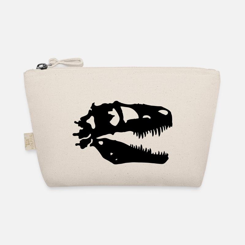 T-rex - Bio-Täschchen - Natur
