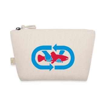 Catch & Release - Logo - Bio-Täschchen - Natur - Vorne