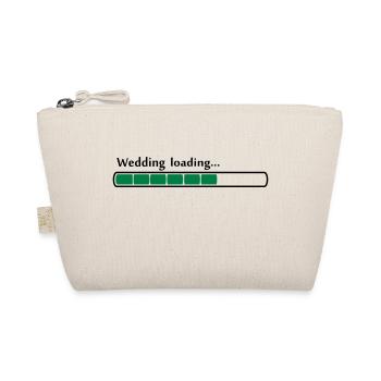 wedding loading 80% - Bio-Täschchen - Natur - Vorne
