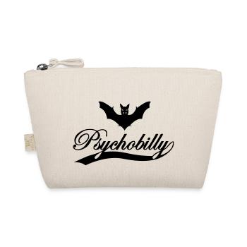 psychobilly bat - Organic Pouch - nature - Front
