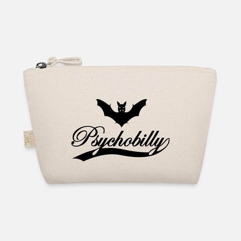 psychobilly bat Bio-Täschchen