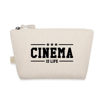 Cinema is life - Bio-Täschchen - Natur - Vorne