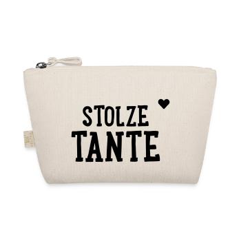 Stolze Tante - Bio-Täschchen - Natur - Vorne