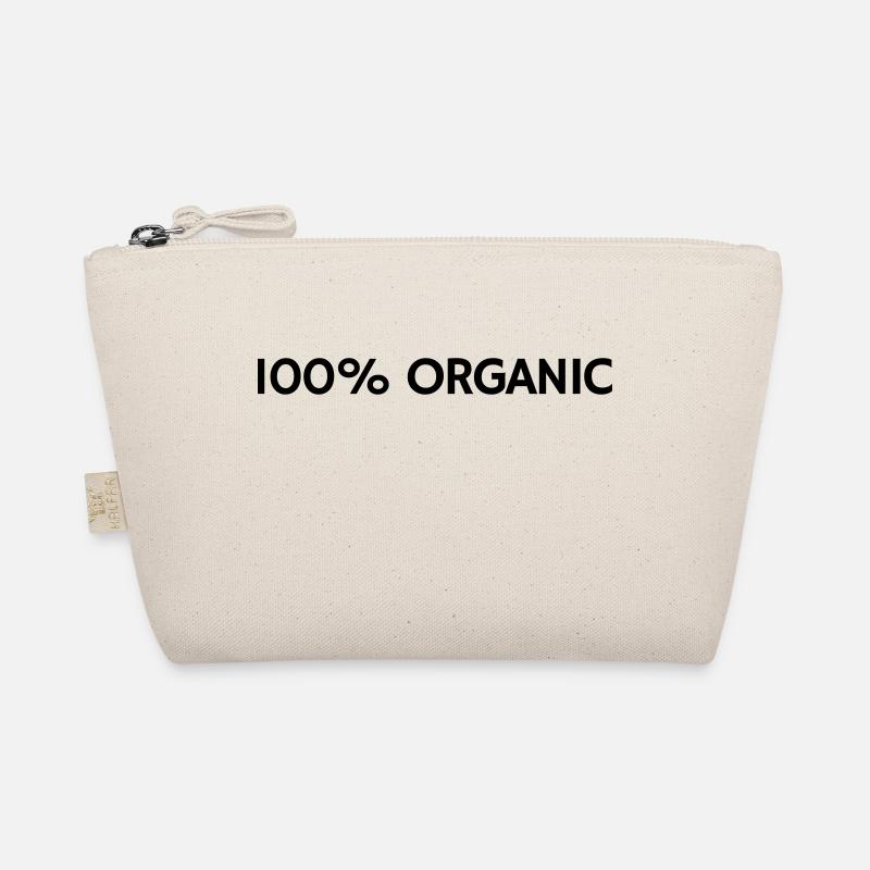 100% Organic - Bio-Täschchen - Natur