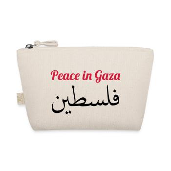 Peace in Gaza - Organic Pouch - nature - Front