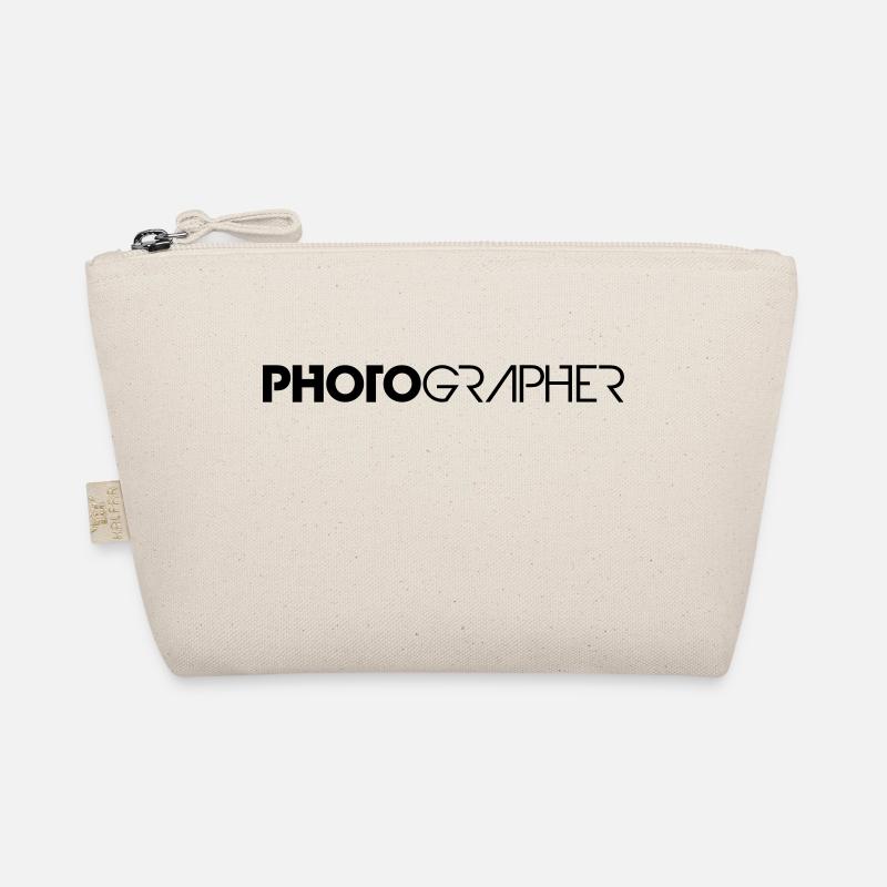 Cool Photographer Text Logo Design Bio-Täschchen
