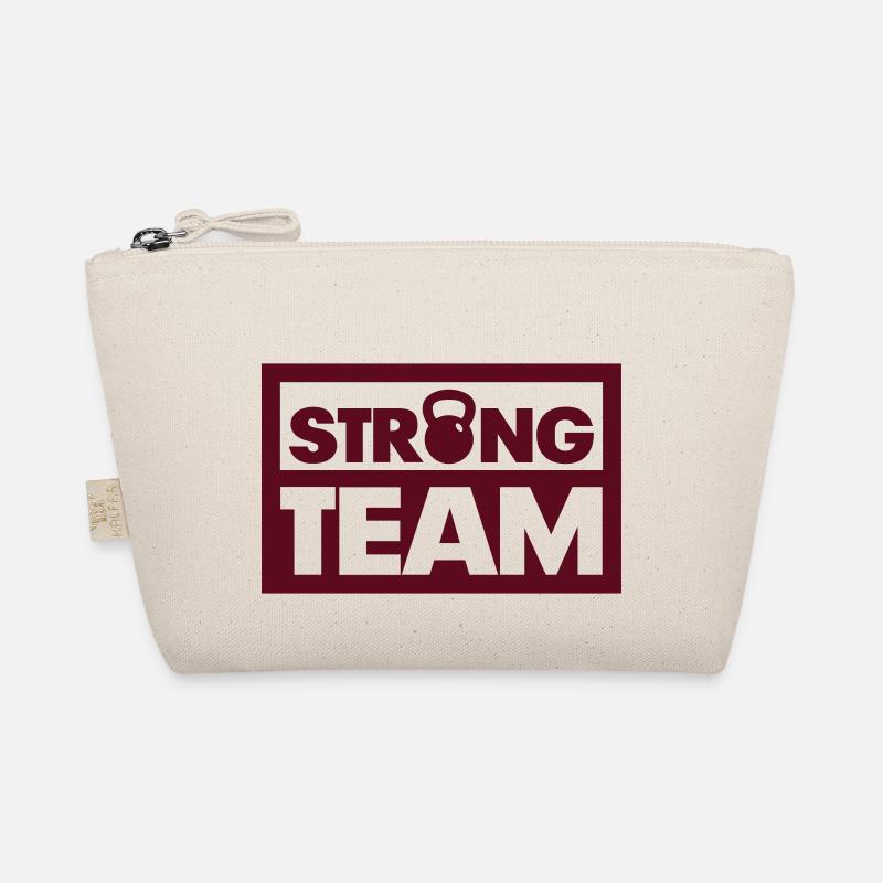 Strong Team - Bio-Täschchen - Natur