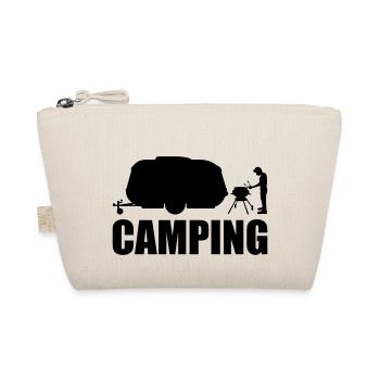 anhaenger camping caravane barbecue manger faim s - Trousse biologique - nature - Devant