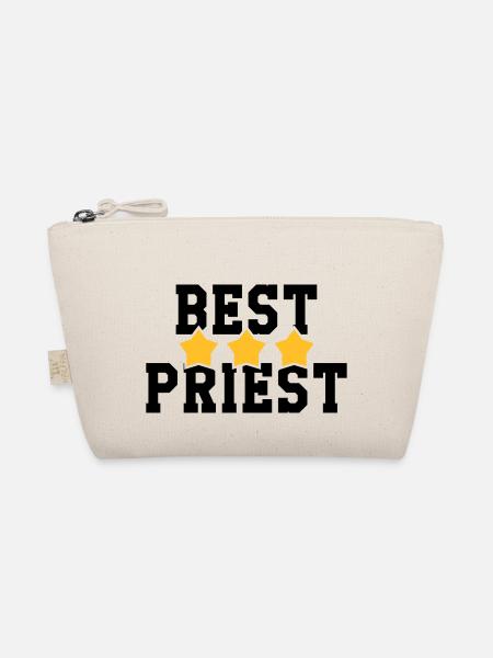 Pfarrer / Priester / Katholisch / Religion - Bio-Täschchen - Natur - Vorne