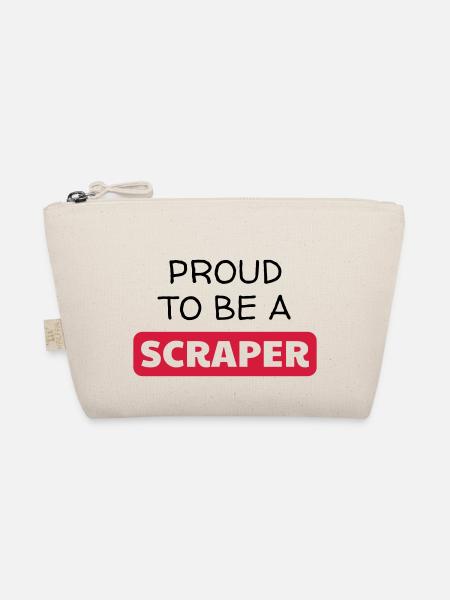 Scrapbooking / Scraper / Scrapeuse / Scrapeur - Trousse biologique - nature - Devant