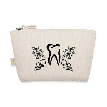 zahn design - Bio-Täschchen - Natur - Vorne
