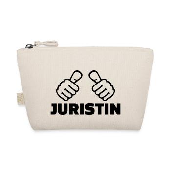 Juristin - Bio-Täschchen - Natur - Vorne
