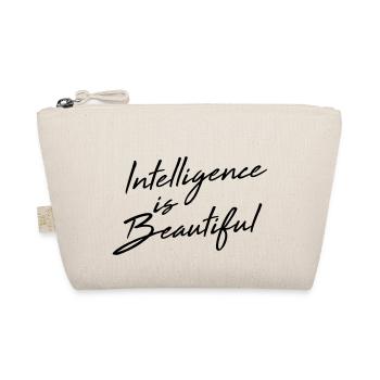Intelligence Is Beautiful - Organic Pouch - nature - Front