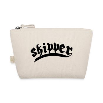 skipper sailing boat - Organic Pouch - nature - Front