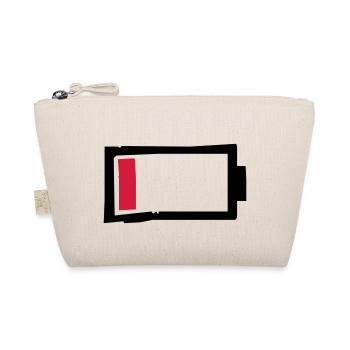 Batterie - Bio-Täschchen - Natur - Vorne