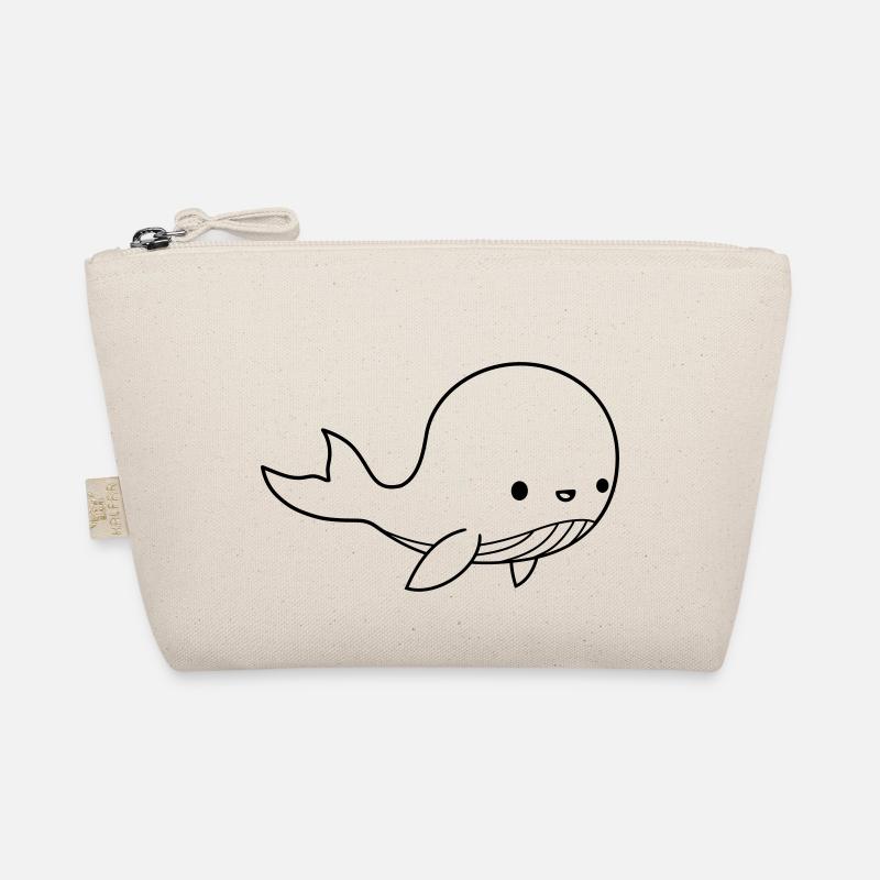 Cute whale baby Organic Pouch
