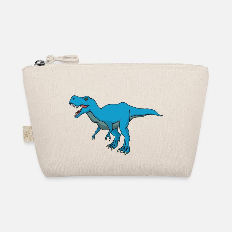 T-Rex blue Organic Pouch