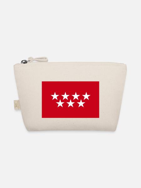 MADRID FLAG - Bio-Täschchen - Natur
