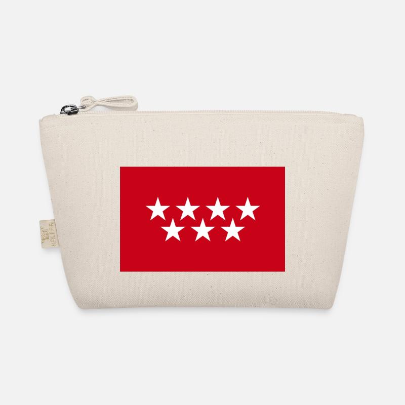 MADRID FLAG - Bio-Täschchen - Natur