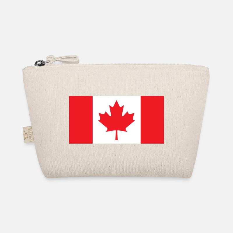 Kanada Flagge - Bio-Täschchen - Natur