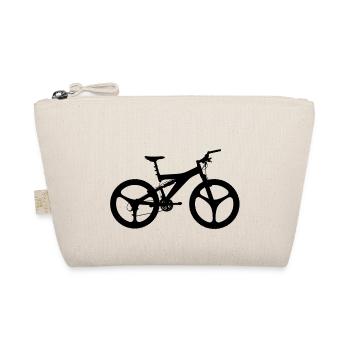 Mountain bike, bicycle, mountain bike, mountain bike - Organic Pouch - nature - Front