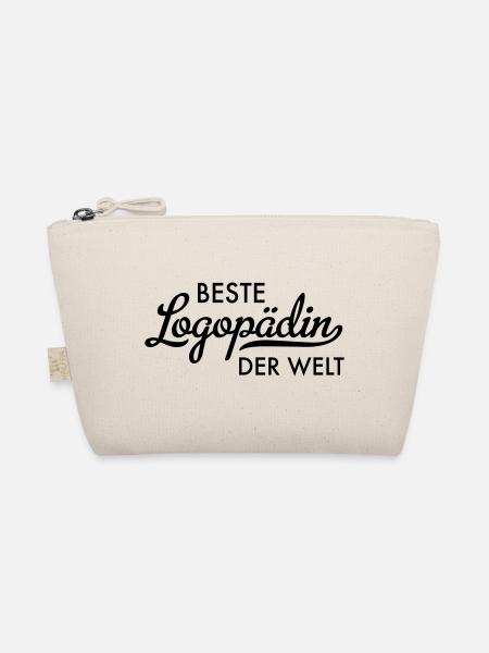 Beste Logopädin der Welt - Bio-Täschchen - Natur