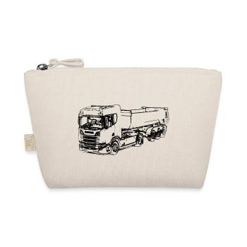 Truck dump truck camion ciężarówka - Organic Pouch - nature - Front