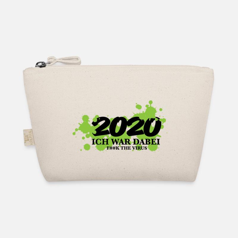 2020 Corona Covid19 Statement ich war dabei Spruch Bio-Täschchen