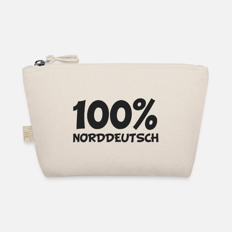 Norddeutsch - Bio-Täschchen - Natur