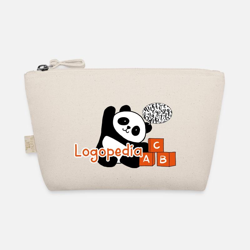 Panda speech therapy Organic Pouch