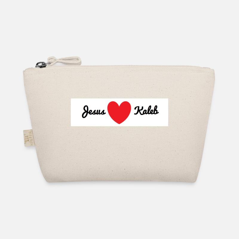 Jesus loves Caleb Organic Pouch