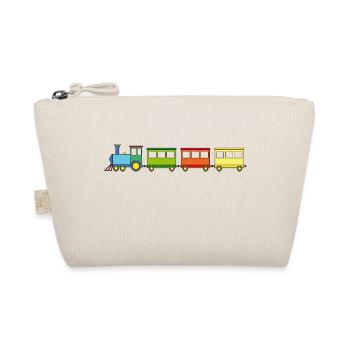 Train Children's Locomotive - Organic Pouch - nature - Front