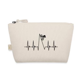 ekg, vélo, VTT, heartbeat, downhill - Trousse biologique - nature - Devant
