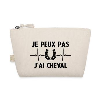 Je Peux Pas J'Ai Cheval Original Pour Cavalières - Trousse biologique - nature - Devant